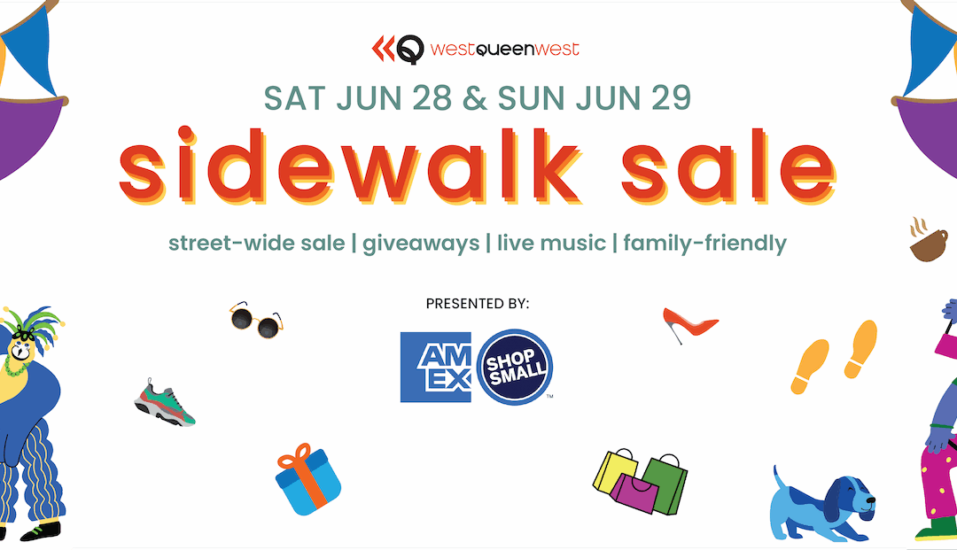 Join Us for the West Queen West Sidewalk Sale!