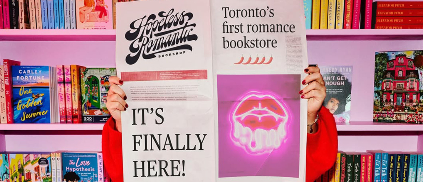 Bookstore dedicated to love stories opens on Queen St. W.